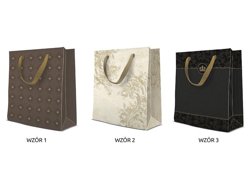 Torba prezentowa Medium Premium 20x25 cm mix wzorów