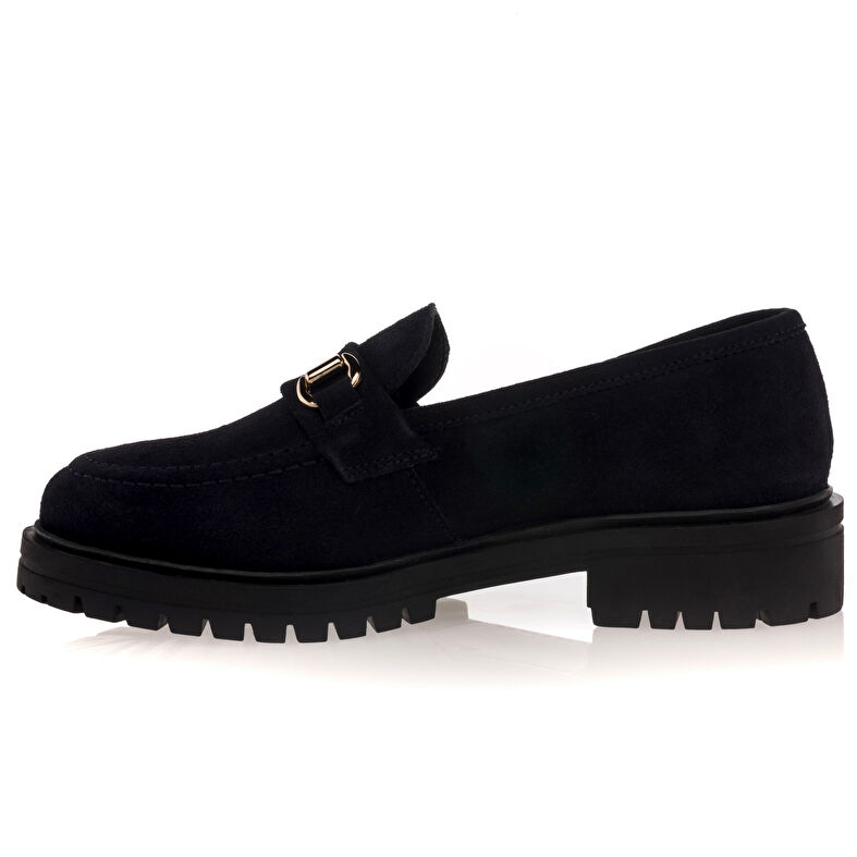 Mocassins / chaussures bateau Femme Bleu