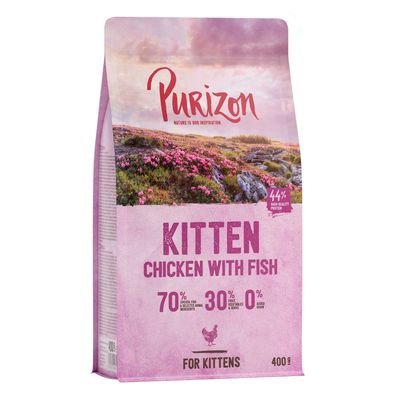 Purizon Kitten Spannmålsfri Kyckling & Fisk