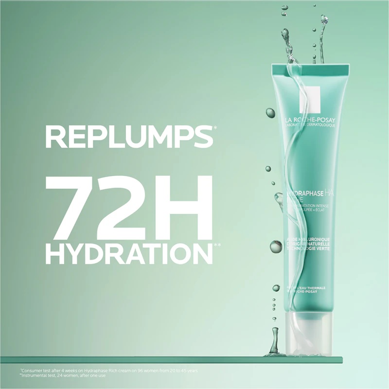 La Roche-Posay Hydraphase HA Rich intensyviai drėkinamasis kremas su hialurono rūgštimi