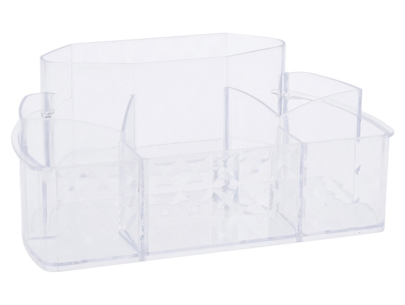 Organizer Beauty 10x15,5 cm transparentny