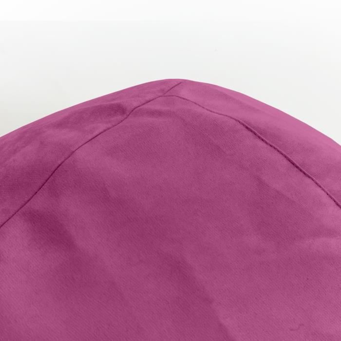 Pouf Poire XL - LUMALAND - Ligne Confort - Rose - Tissu