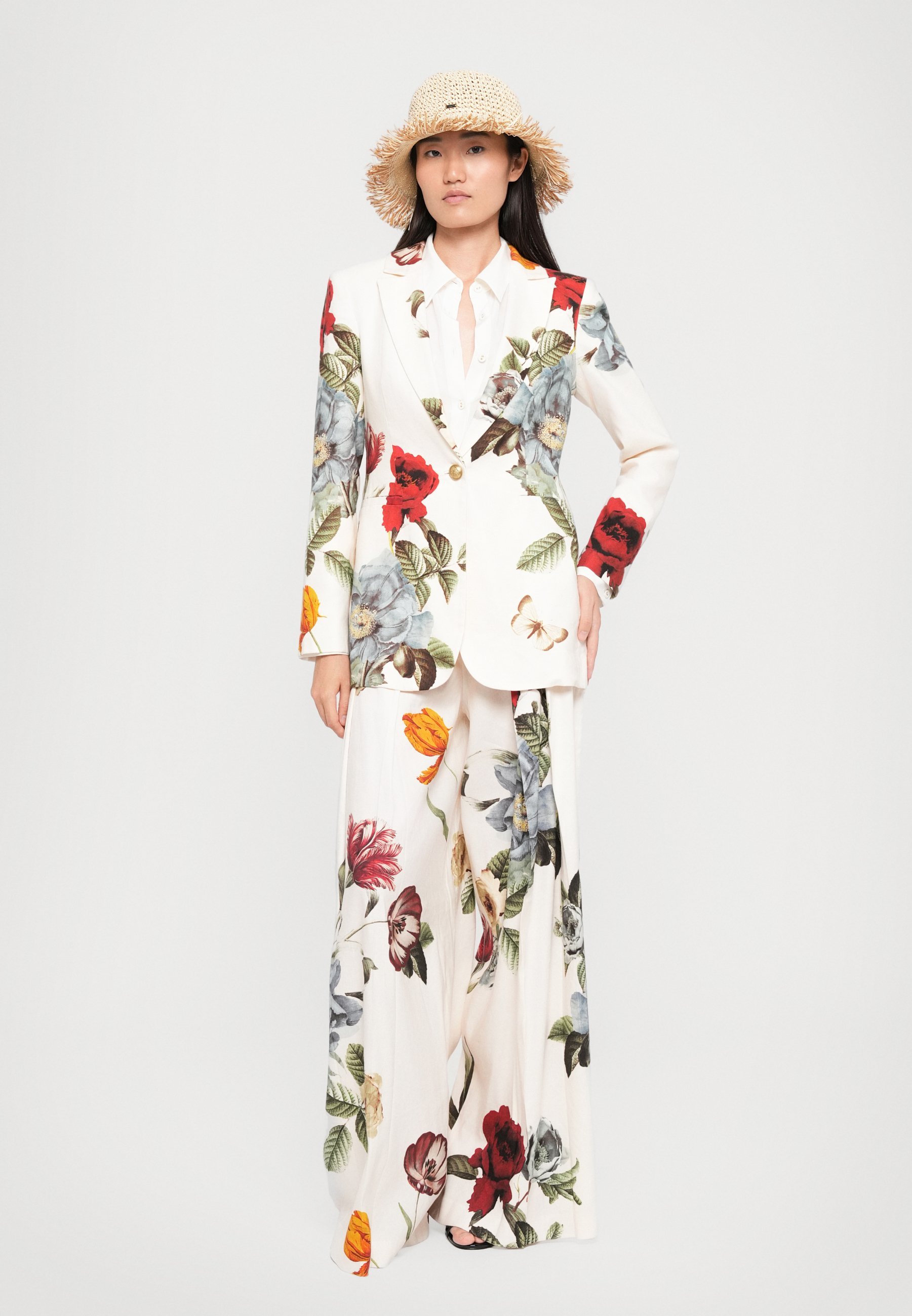 Alice + Olivia BREANN FITTED LONG - Blazer - meerkleurig
