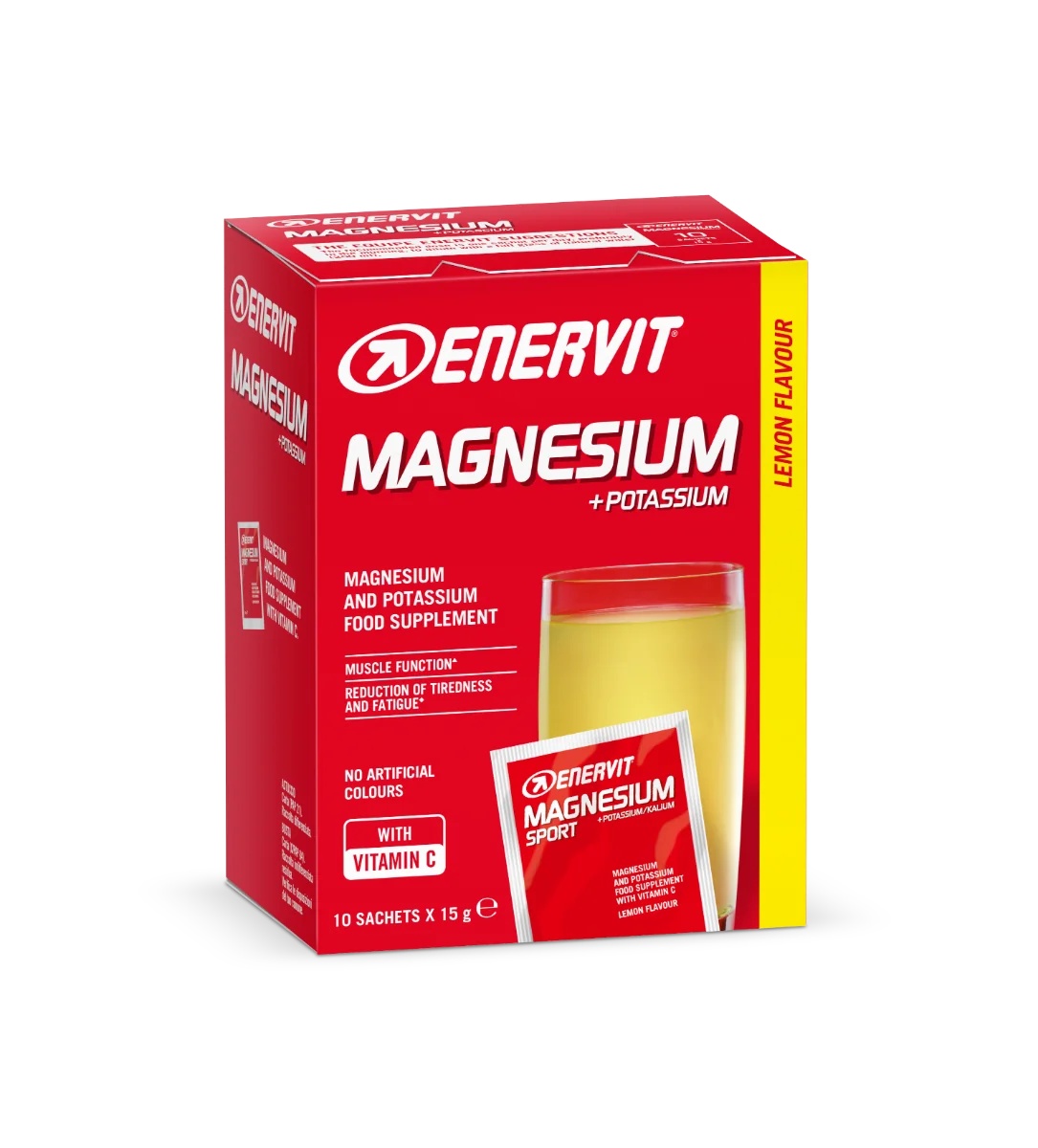 ENERVIT Enervit Kalium Magnesium 10 zakjes 8 g mineralen en vitamine C