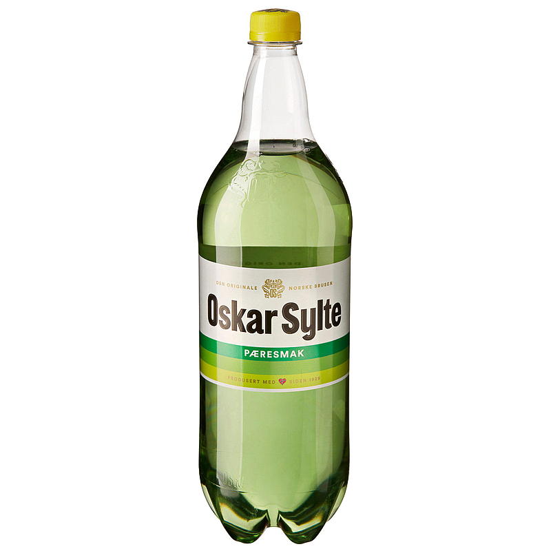 Oscar Sylte Pæresodavand 1,5 l, Oskar Sylte