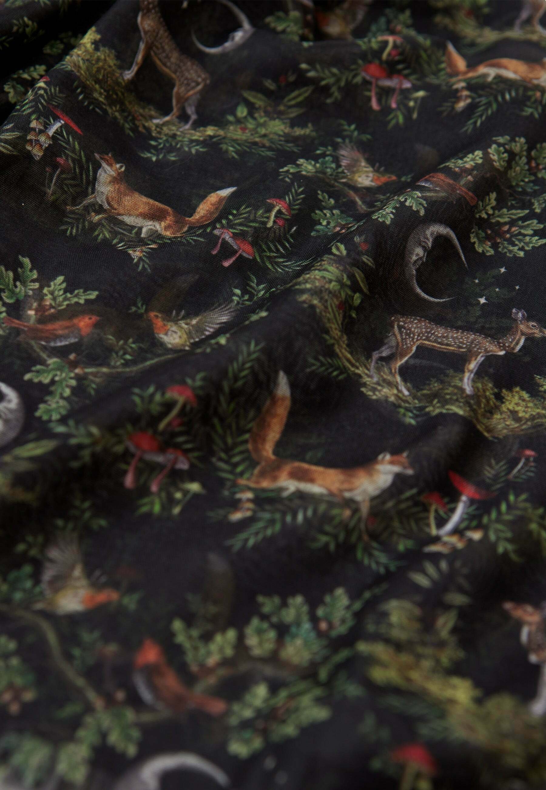 FABLE ENGLAND A NIGHT'S TALE WOODLAND MIDNIGHT SCIARPA LEGGERA. - Sciarpa - multicolore