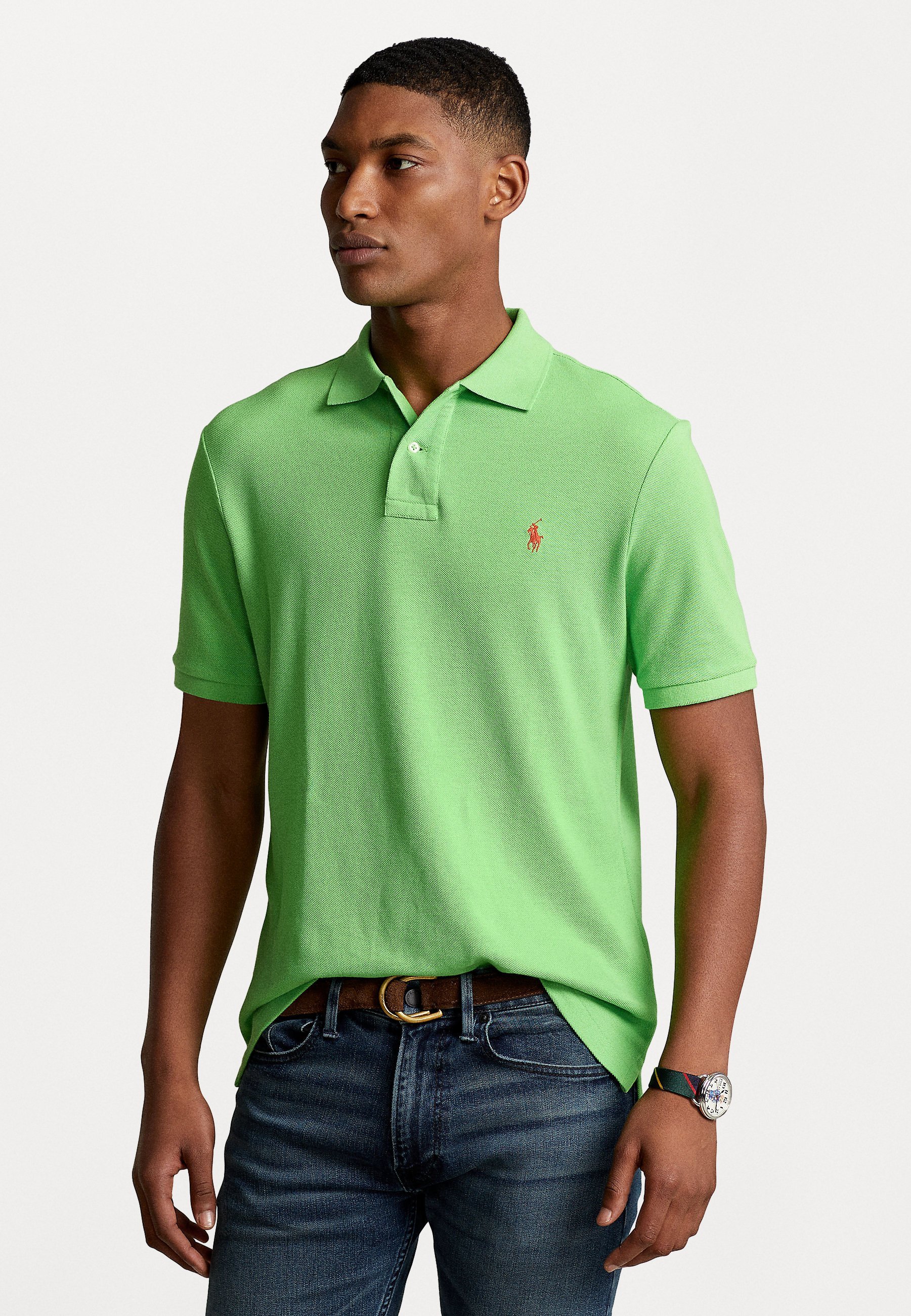 Polo Ralph Lauren Slim Fit Poloshirt - Poloshirt - kiwi lime