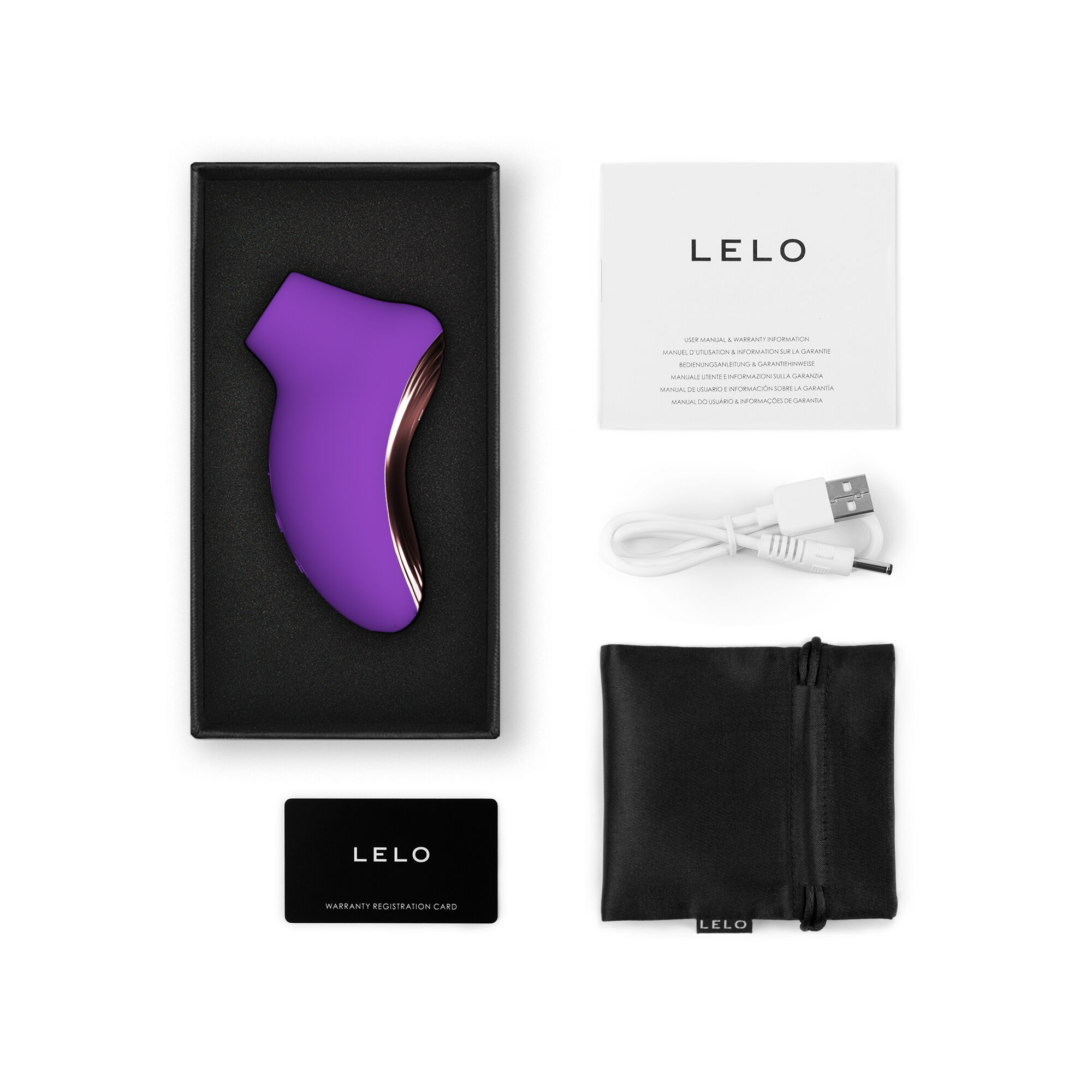 Lelo Sona 2 Ταξιδιωτικό Μωβ
