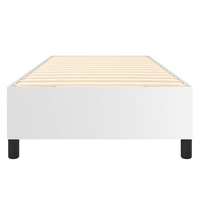vidaXL Estructura de cama con somier de láminas, cama tapizada, cama individual con base de láminas, cama para dormitorio de adultos, moderna, 3121030