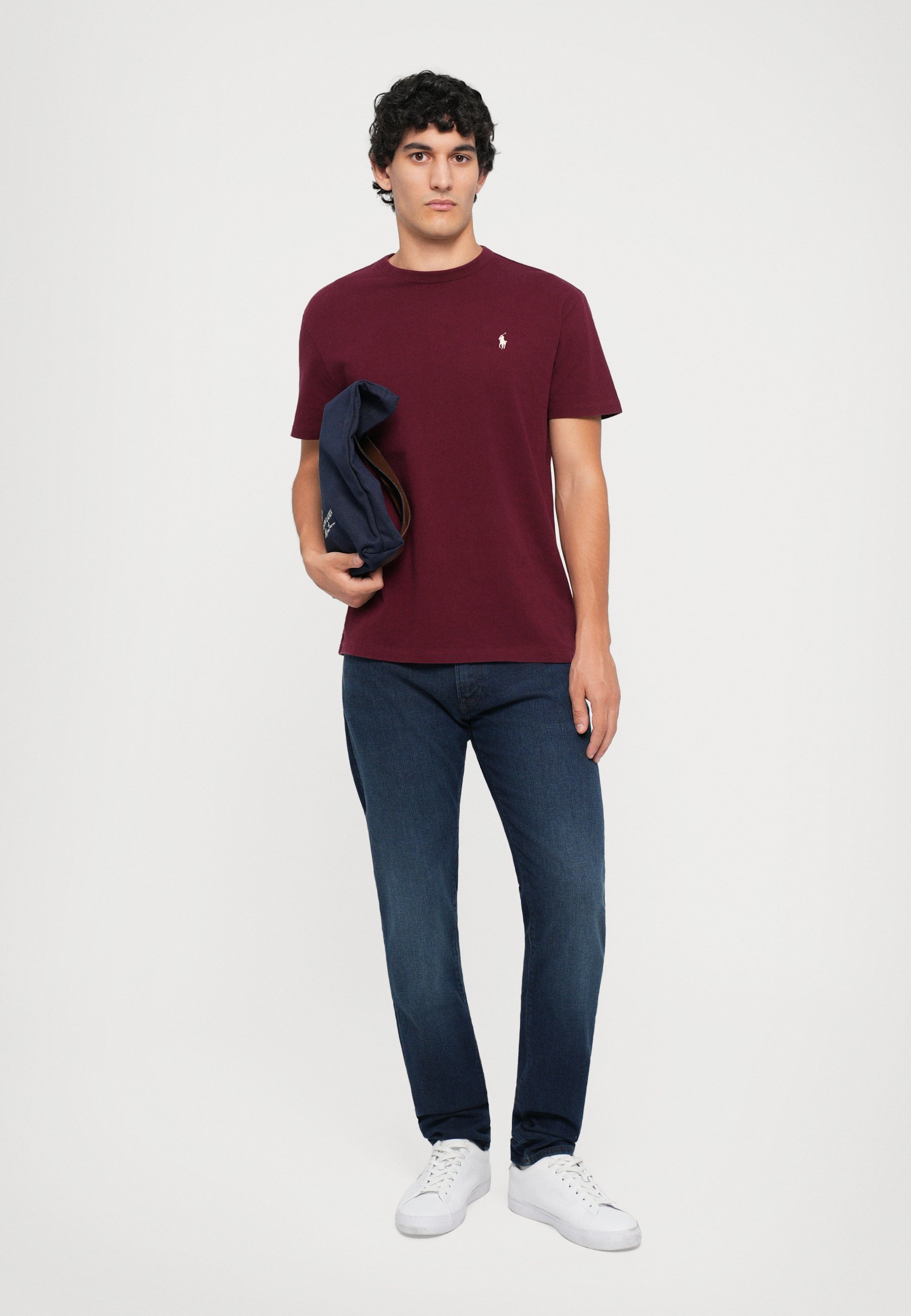 Polo Ralph Lauren T-shirt met korte mouwen - Basic T-shirt - klassiek wijnrood