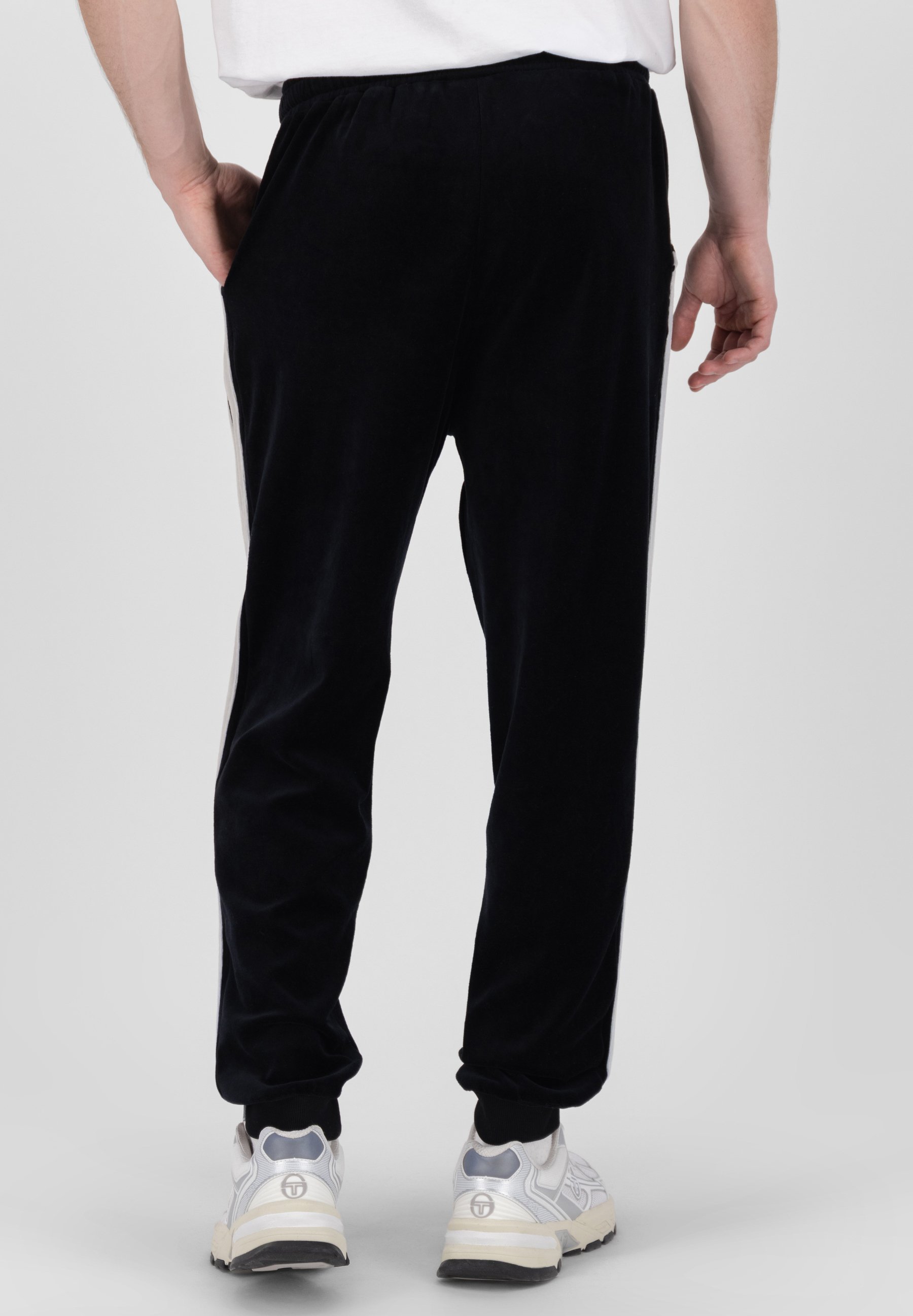 Sergio Tacchini DAMARIND - Pantaloni de trening - negri