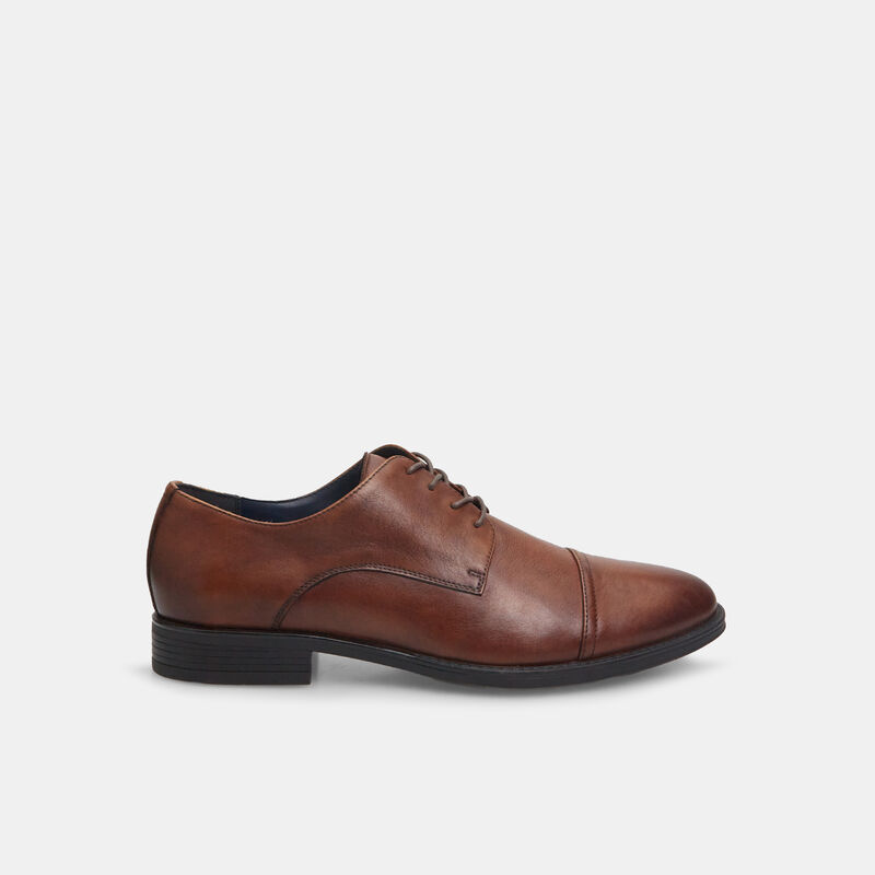 Bata 24H heren leren derby veterschoenen