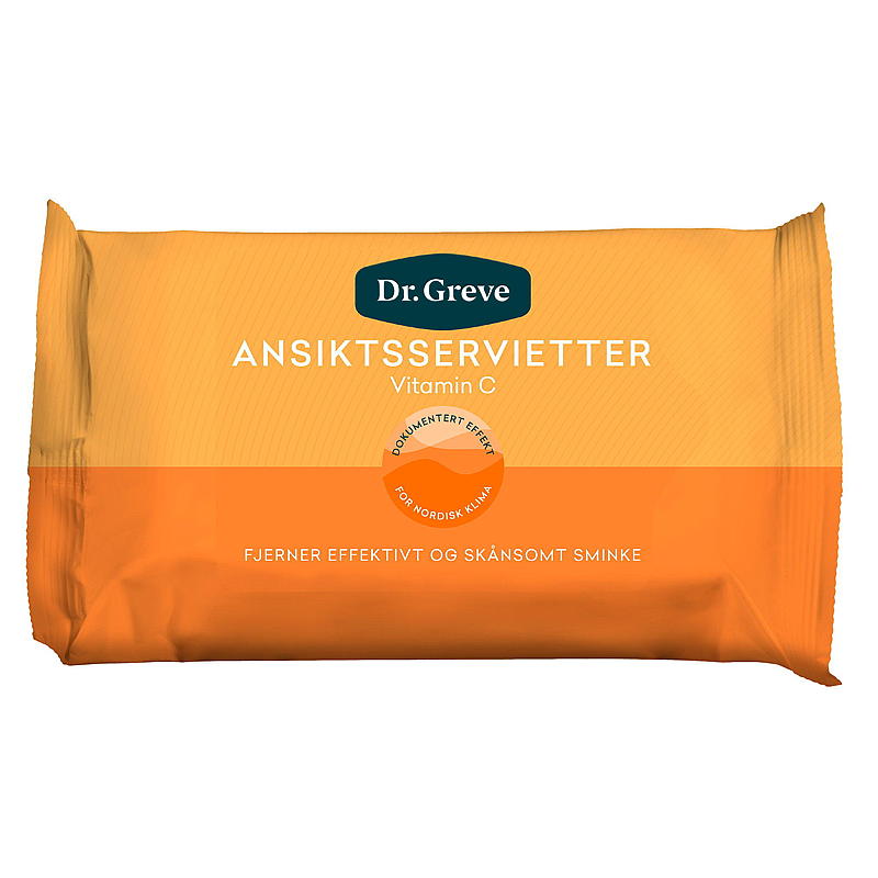 Dr. Greve ansiktsservietter 20 stk. Vitamin C Dr. Gerve