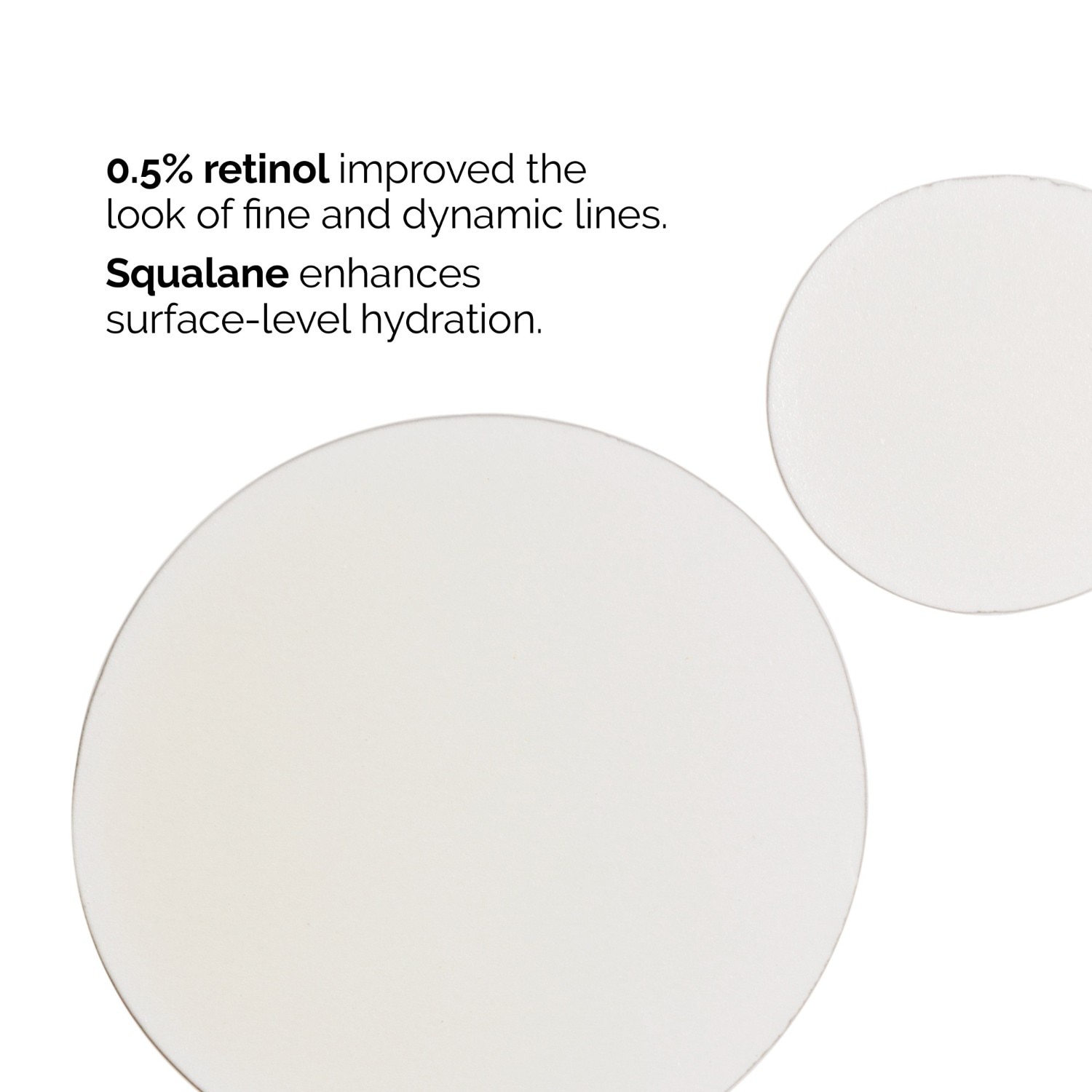 Den almindelige anti-aging pleje mod tegn på hudældning Retinol 0,5% i squalane – 30 ml