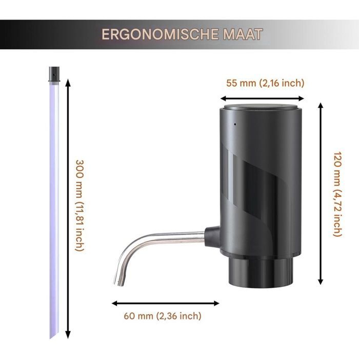 Rechargeable electric carafe - Wine accessory - Ideal for family gatherings, outdoor parties, weddings
