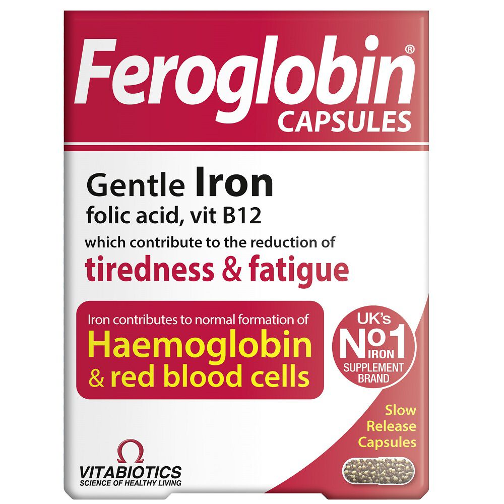 Vitabiotics Feroglobin Kapslar