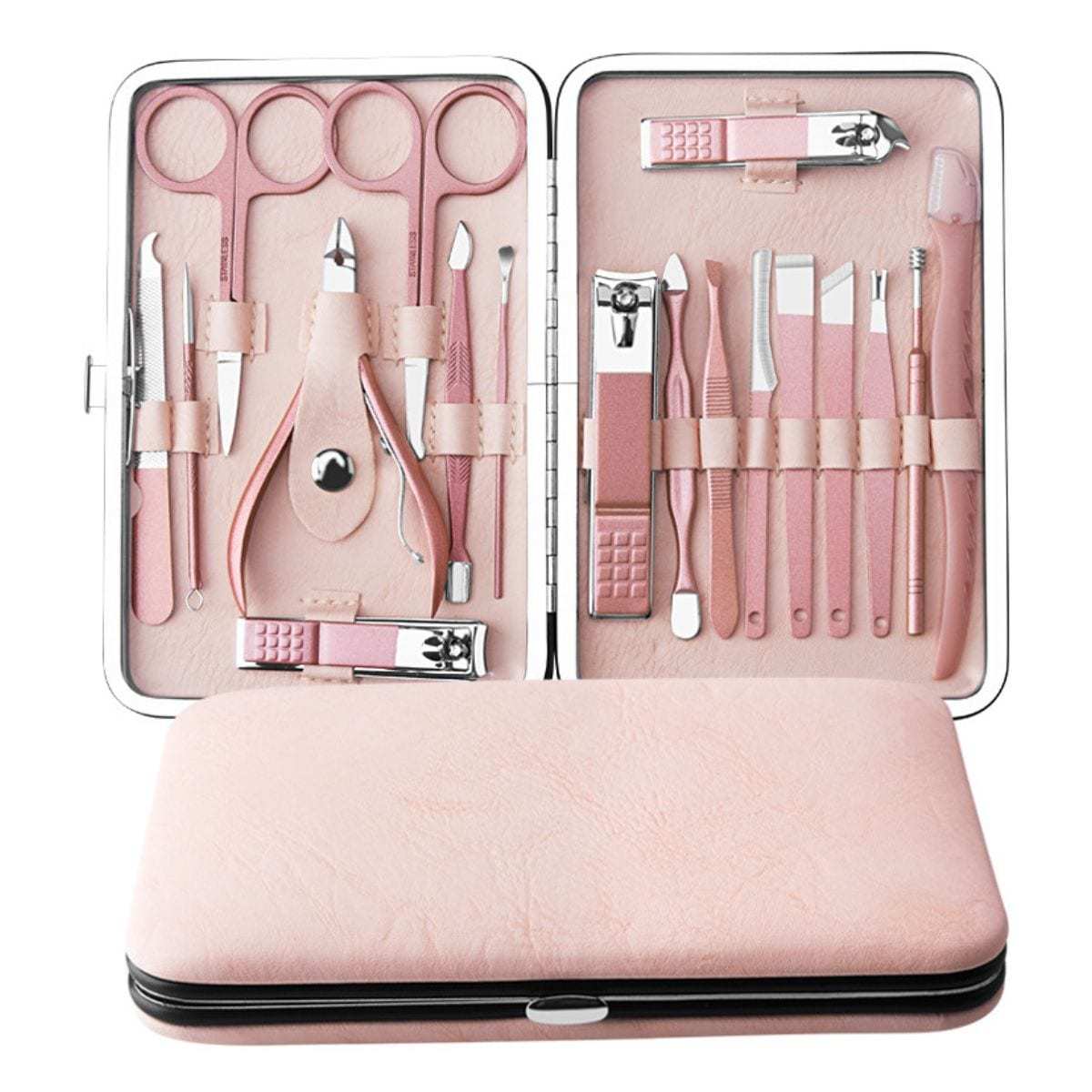 UNIQ Nagelpflegeset 18-u-1 Maniküre-Set – Roségold
