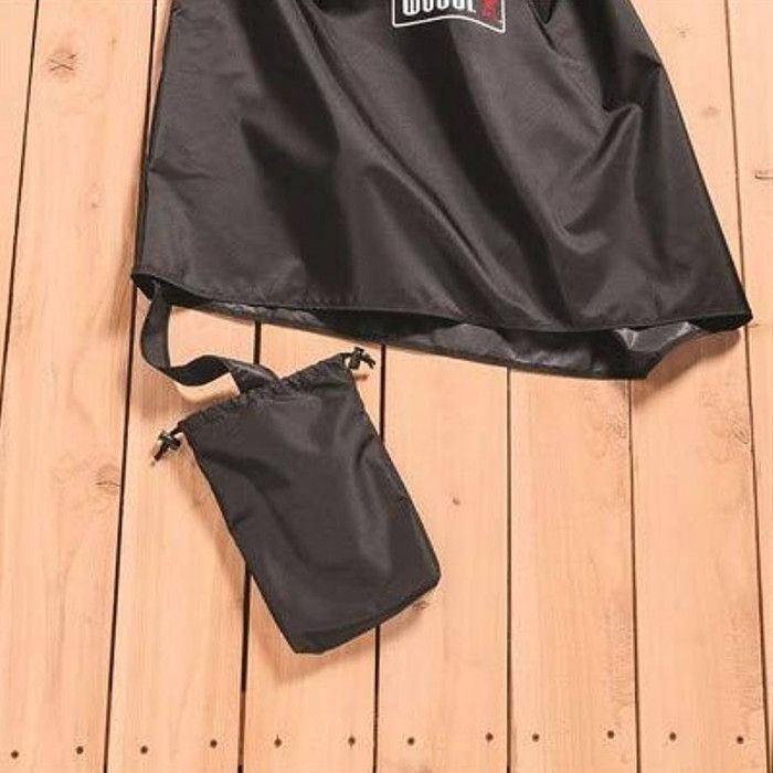 Abdeckung für WEBER 47 cm Holzkohlegrill – Hochwertiges schwarzes Polyester