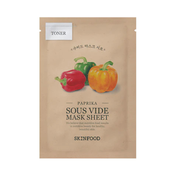 Folha de máscara Skinfood Sous Vide - páprica