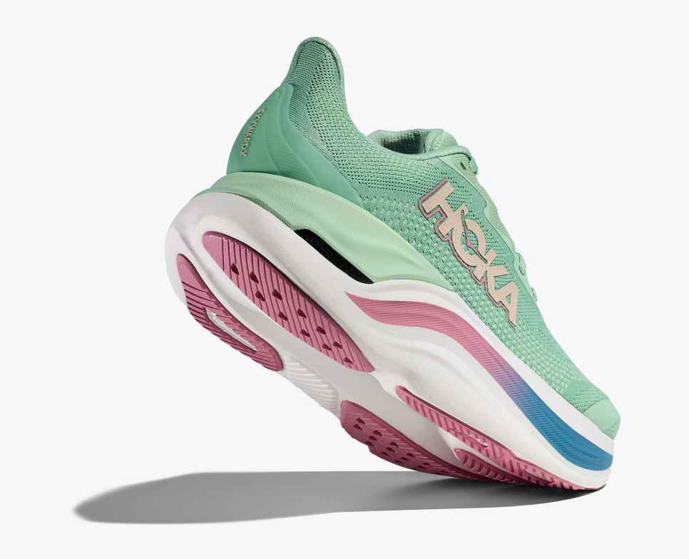 HOKA Skyward X Jadeite / Dried Rose