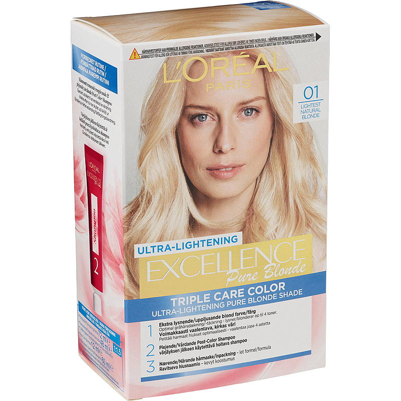 Loreal L'Oréal hårfarve 01 blond supreme
