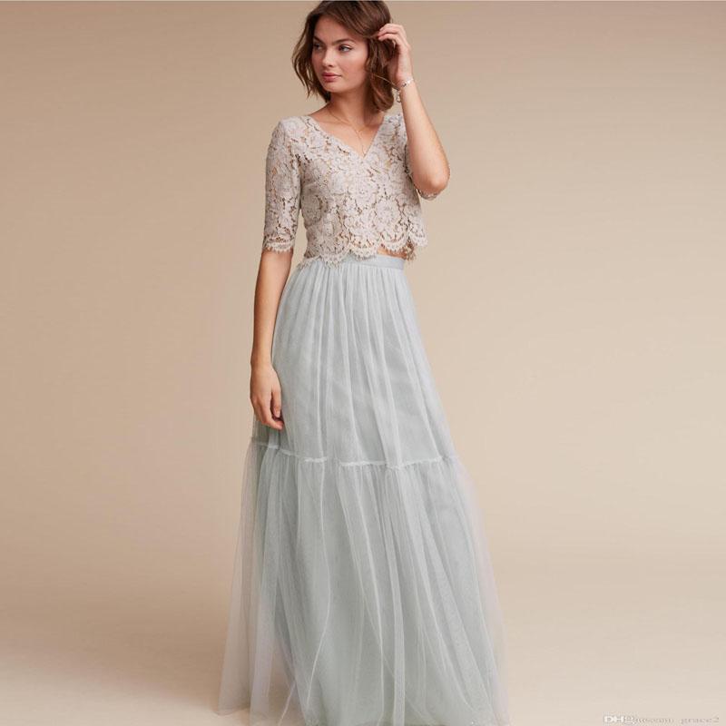 Jupe longue élégante en tulle bleu poudré, confectionnée sur mesure, coupe trapèze, taille zippée, jupe de demoiselle d'honneur, jupe de mariée, jupe de cortège nuptial, Saia Faldas
