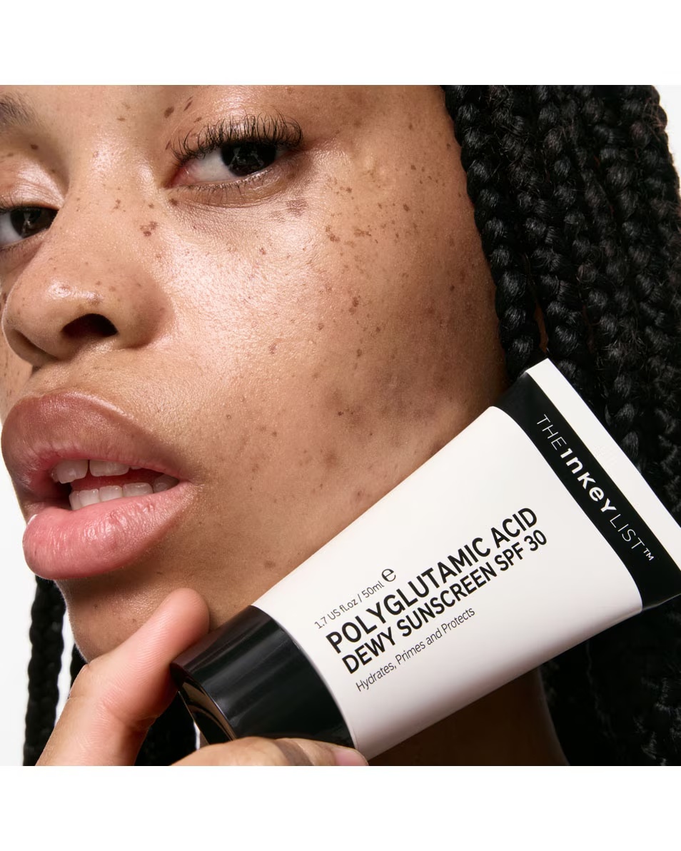 The Inkey List SKINCARE POLYGLUTAMINA ACID DEWY SUN CREAM SPF30