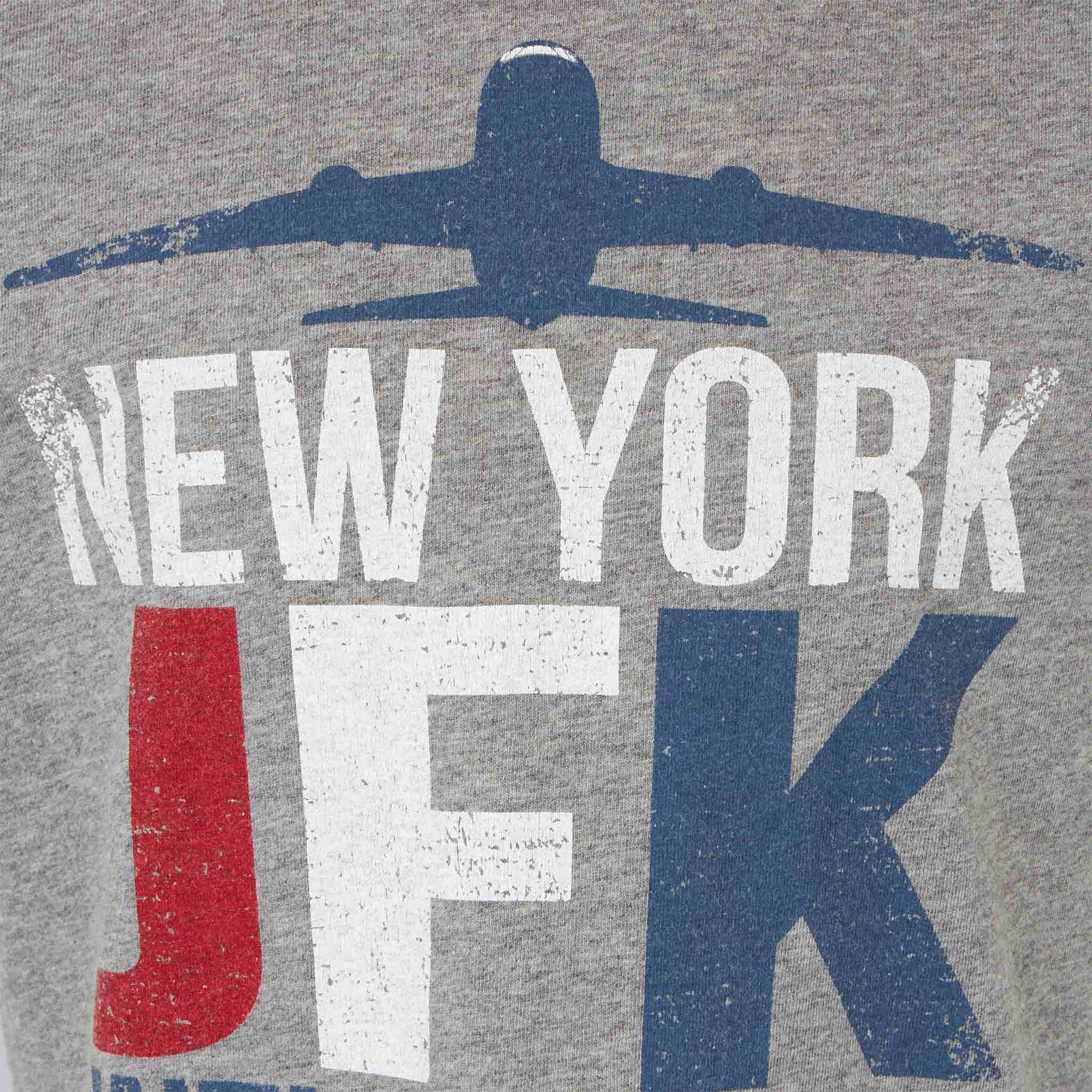 Camiseta infantil del aeropuerto de Nueva York