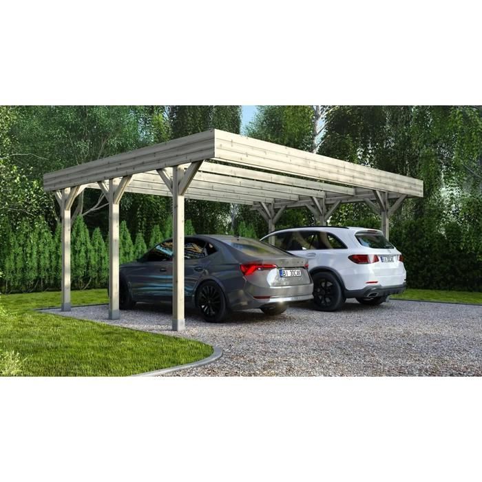 Posto auto coperto, riparo per auto 6,06x5,03 m - 30,48 m2 - CAR5