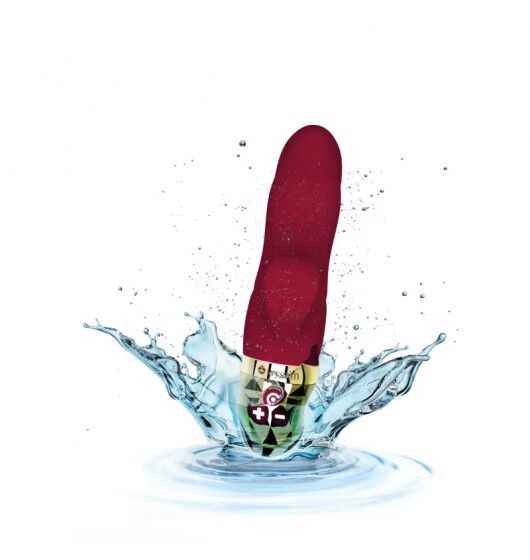 Mystim Hop Hop Bob vibrators, fuksijas krāsā