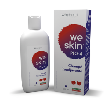 Wepharm WeSkin PIO4 Coadjuvant -shampoo koirille ja kissoille 200 ml