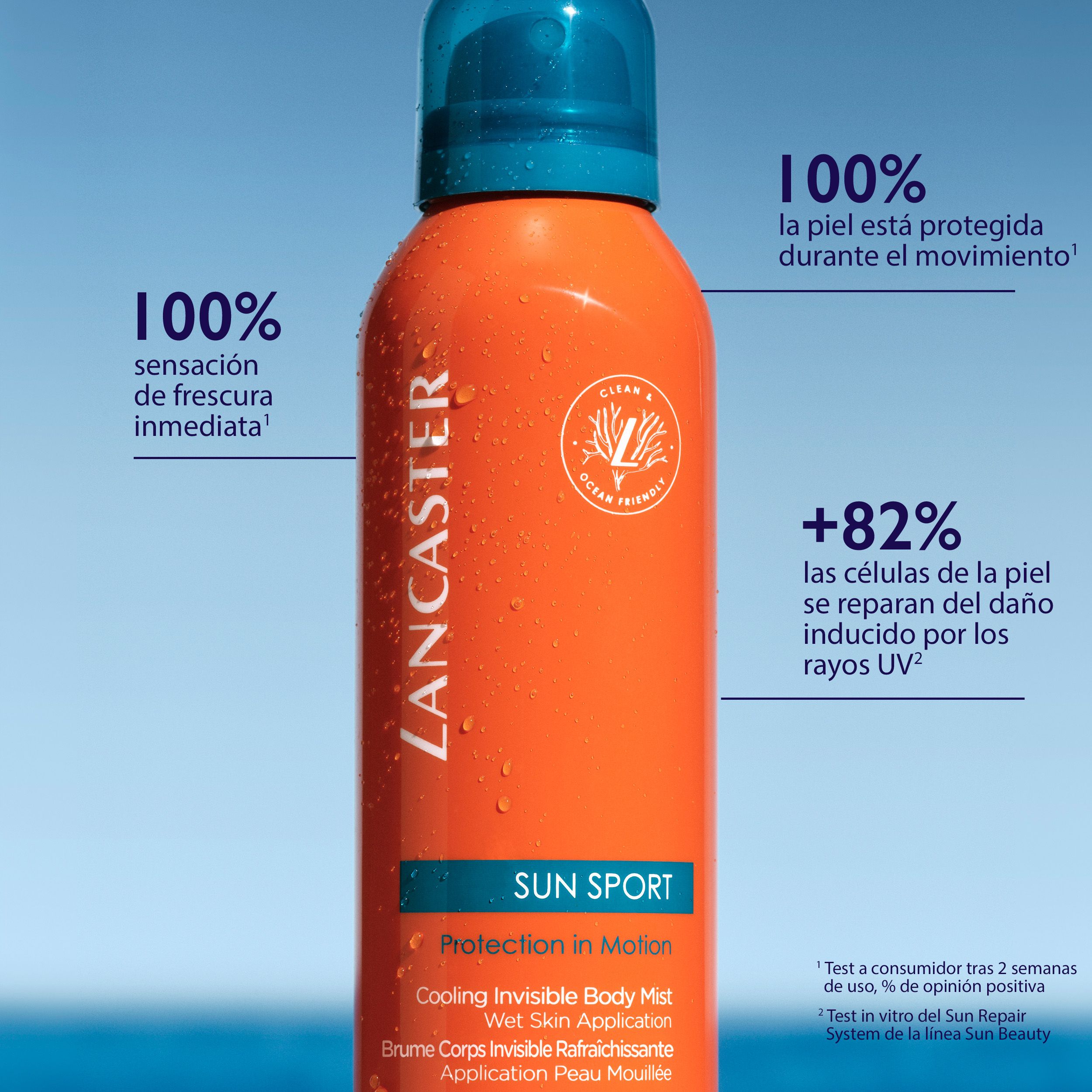 Sun Sport Invisible Refreshing Body Mist SPF30 Ochrana tela