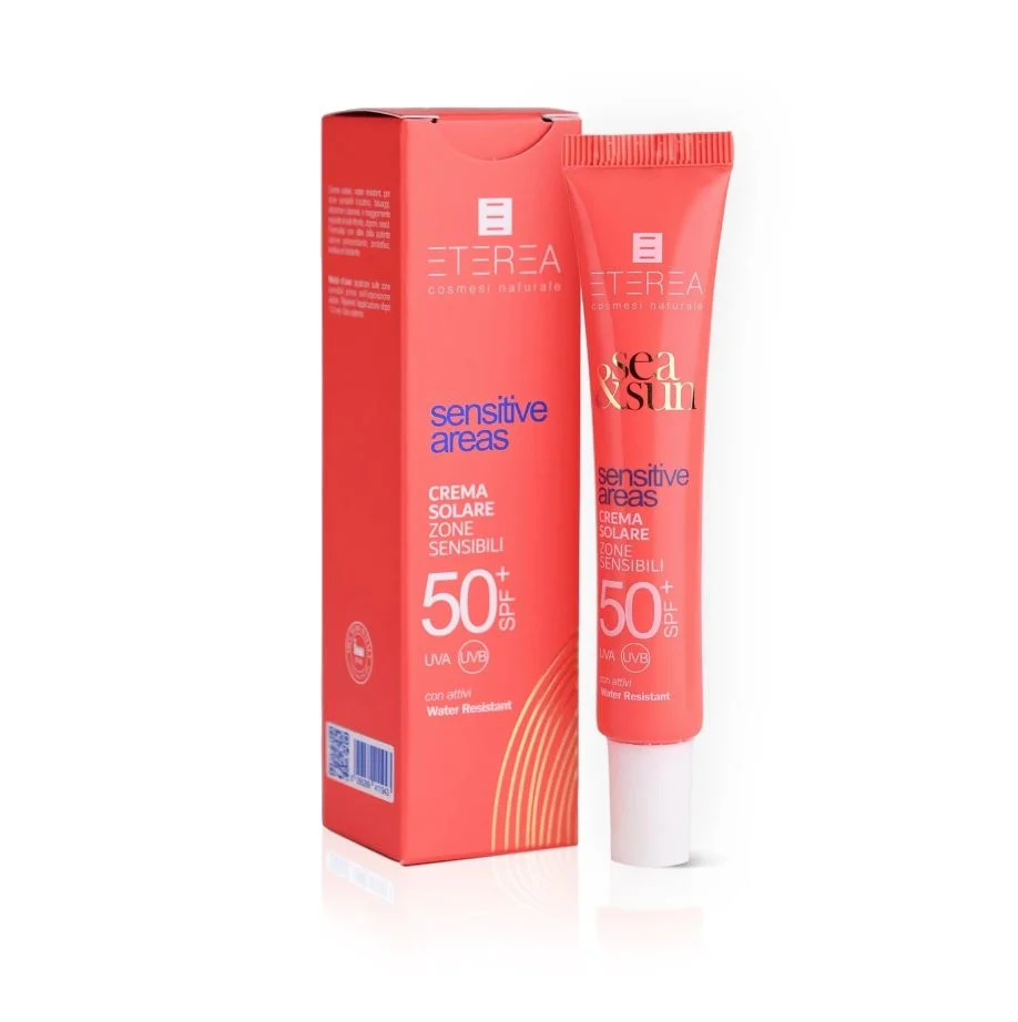Sea & Sun Sensitive Areas SPF50+ - Solare viso alta prot., Crema solare corpo alta prot.