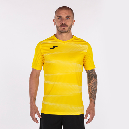 Camiseta Manga Corta Joma Grafity Ii Amarillo