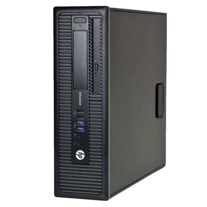 HP EliteDesk 800 G1 pc, Intel G3220 processor, 16 GB RAM, 1 TB harde schijf, Windows 10, wifi.