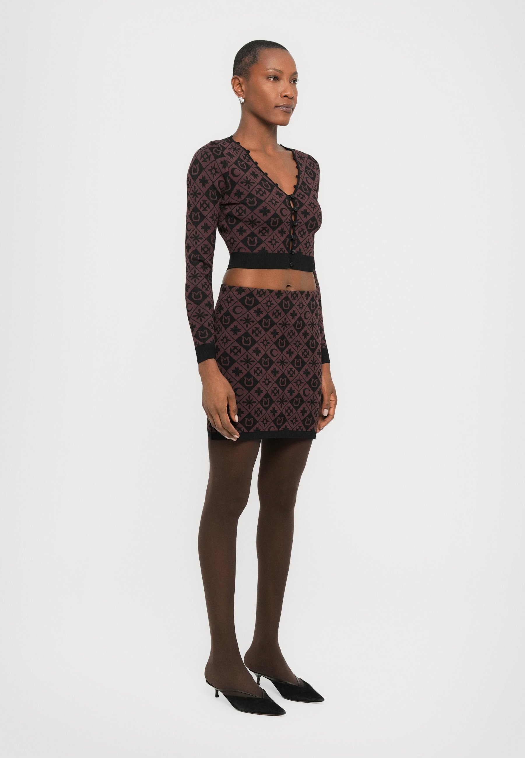 Nanushka DOVIE - Cardigan - bruin