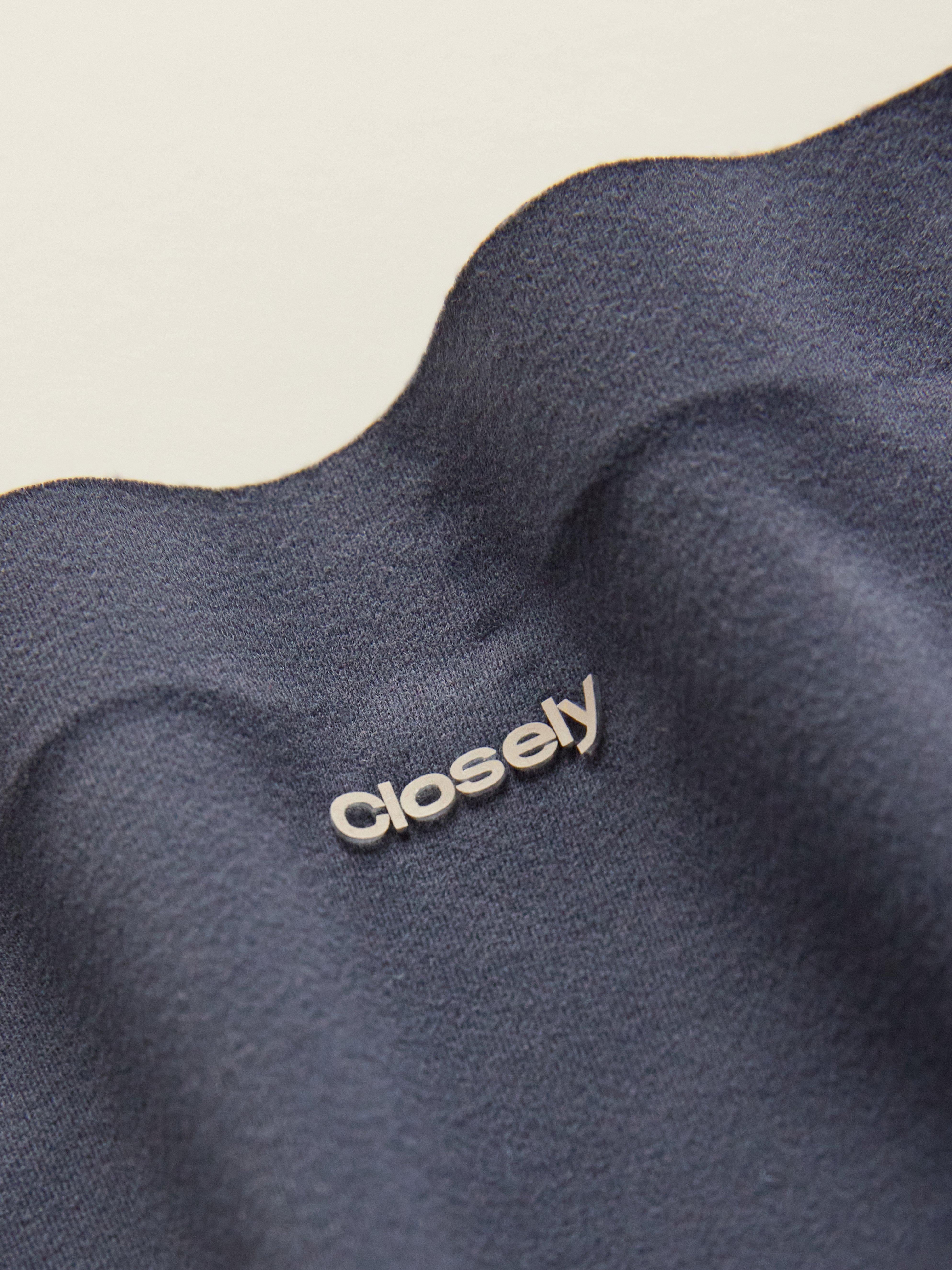 The Freedom high waist trosor  – Closely Dark Dusty Blue