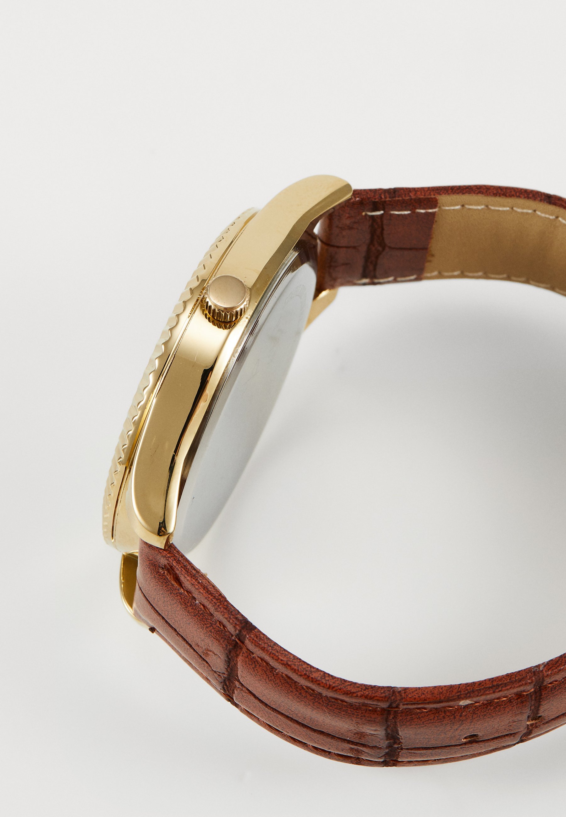 Pier One UNISEX - Karóra - barna és arany színű