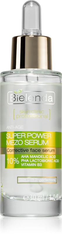 Bielenda Skin Clinic Professional Super Power Mezo Serum – Verjüngungsserum für unreine Haut