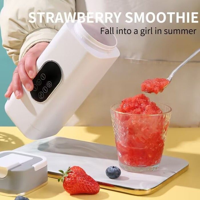 Extracteur de Jus Portable Multifonction Électrique Petit Presse-agrumes Séparateur Pulpe