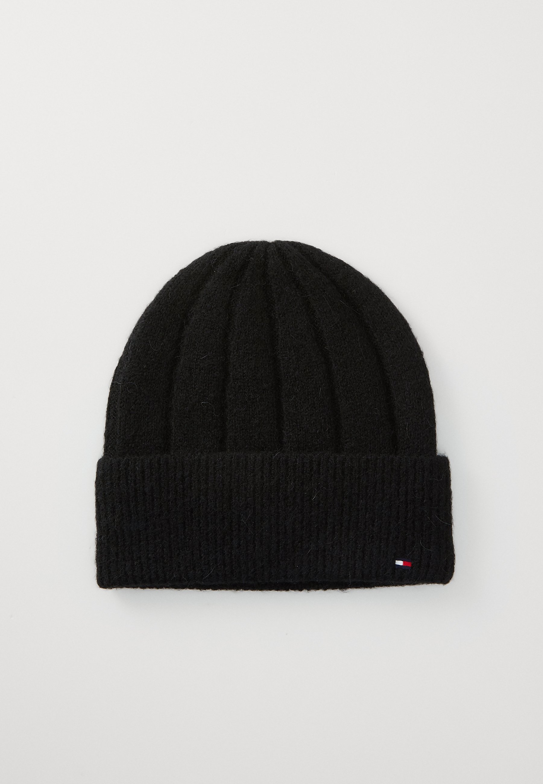 Tommy Hilfiger FLAG FLUFFY  - Beanie - black