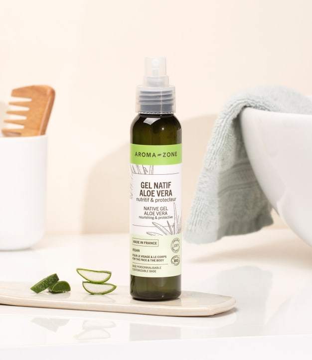 Gel de aloe vera orgánico nativo 100 ml
