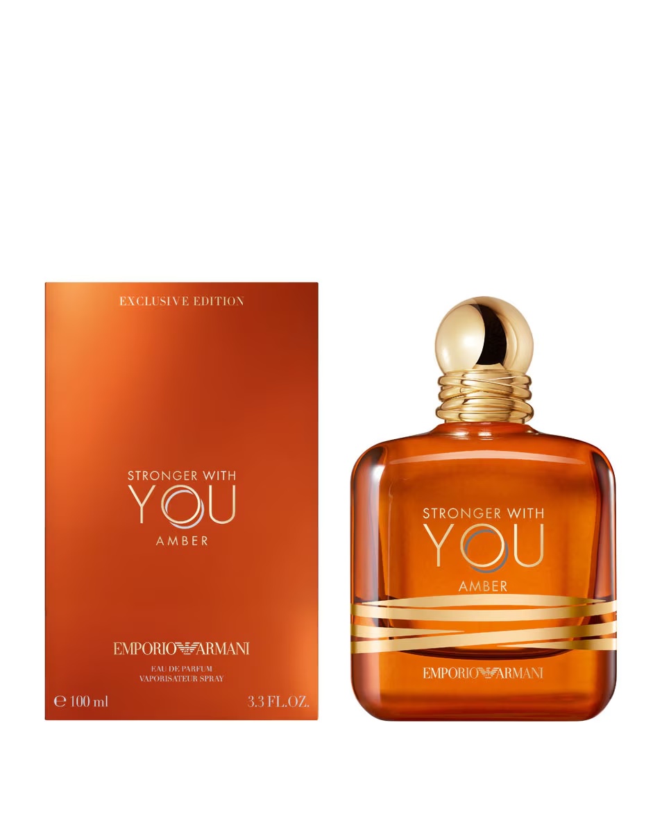 ARMANI Stronger With You Amber Apă de parfum pentru bărbați
