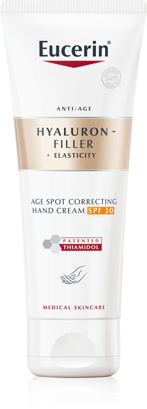 Creme para mãos Eucerin Hyaluron-Filler + Elasticity para manchas de pigmentação FPS 30