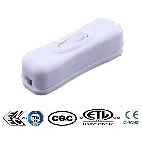 Interruptor - Entre - 1 pin - 2A - Blanco