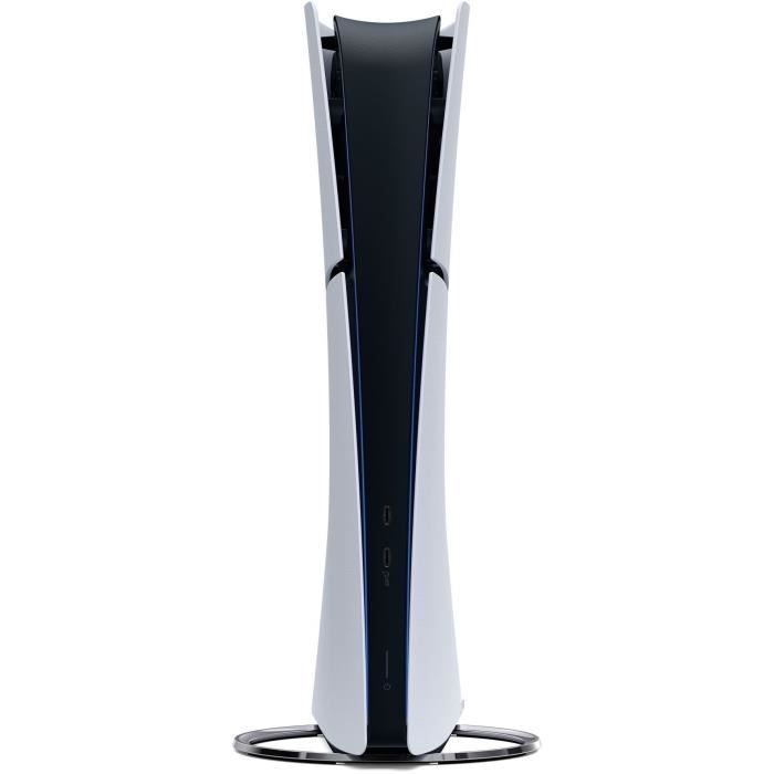 Pack PS5 Digitale (sans lecteur CD) : Console PlayStation 5 (Modèle Slim) + Socle Vertical + Station de charge pour DualSense