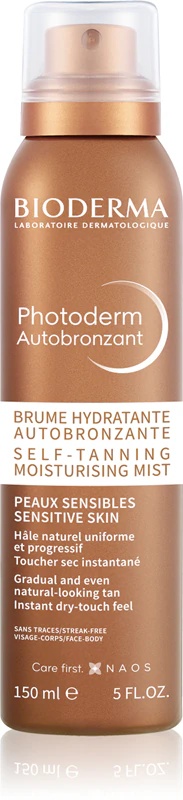 Bioderma Photoderm Autobronzant samoporjavitveni sprej z vlažilnim učinkom