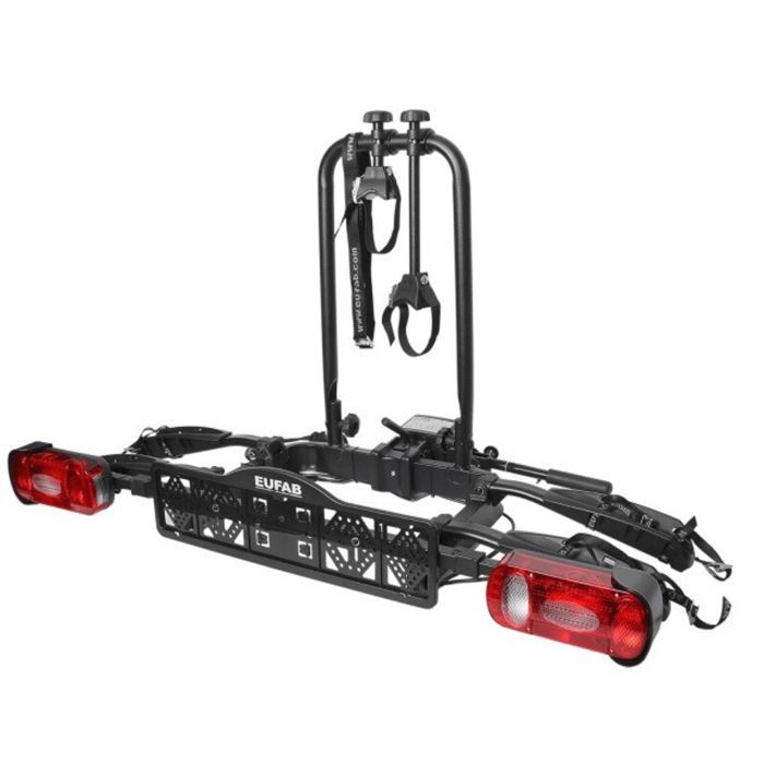 Eufab Crow Plus bike rack for 2 bikes, expandable to 3 - Eufab