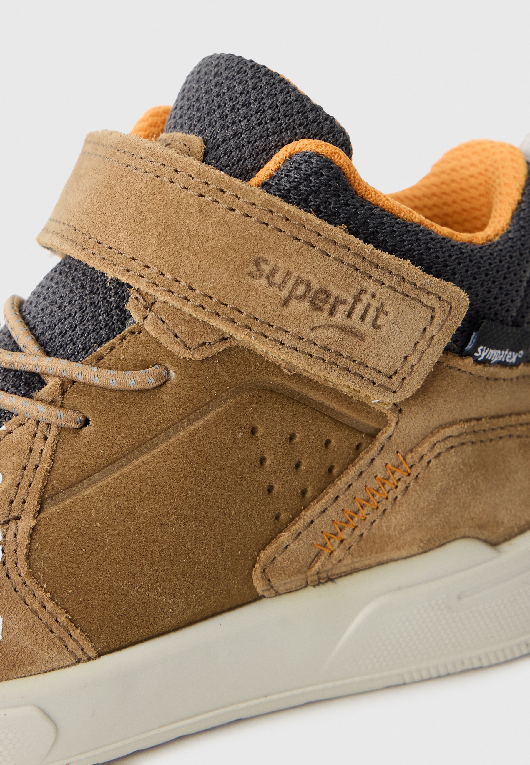 Superfit MAVERICK - Hoge sneakers - bruin/oranje