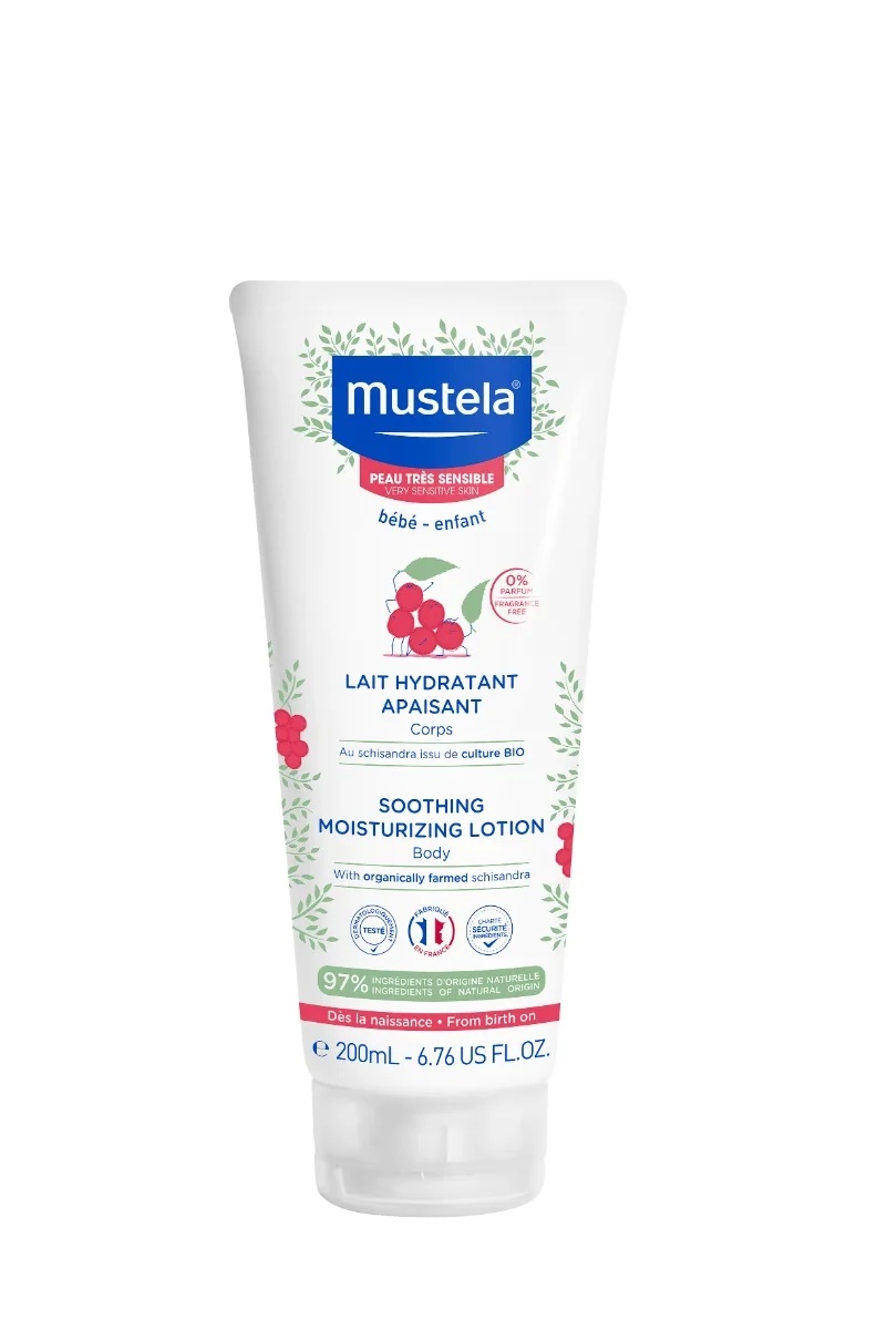 MUSTELA Loção corporal calmante Mustela 200 ml